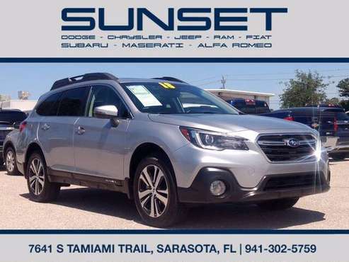 2018 Subaru Outback 3 6R Limited Full Safty Features Low 19K Miles! for sale in Sarasota, FL