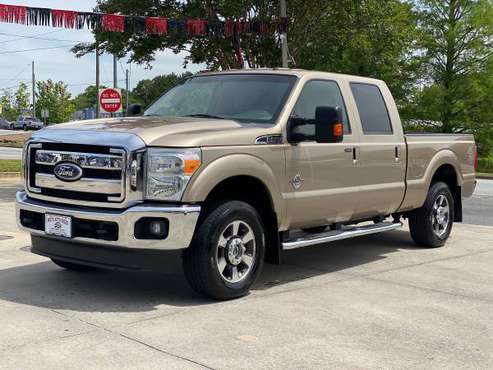11 Ford F-250 lariat 4x4 one owner clean title - - by for sale in Easley, SC