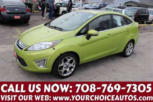 2012 *FORD*FIESTA*SEL SUNROOF KEYLES GAS SAVER ALLOY GOOD TIRES 117413 for sale in posen, IL