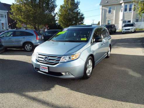 2011 Honda Odyssey Touring Blue - - by dealer for sale in Lawrence, MA