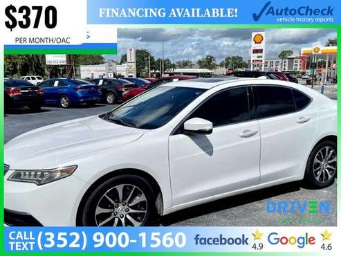 370/mo - 2015 Acura TLX Base 24l 24 l 24-l - - by for sale in Ocala, FL