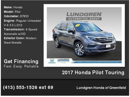 2017 Honda Pilot Touring - - by dealer - vehicle for sale in Greenfield, MA