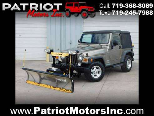2003 Jeep Wrangler Sport - MOST BANG FOR THE BUCK! for sale in Colorado Springs, CO