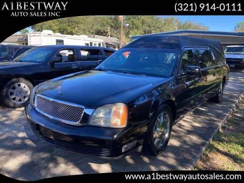 Stop By and Test Drive This 2001 Cadillac Deville HEARSE CLEAN for sale in Melbourne , FL