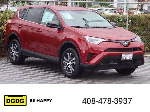 2018 Toyota RAV4 LE hatchback Ruby Flare Pearl - - by for sale in San Jose, CA