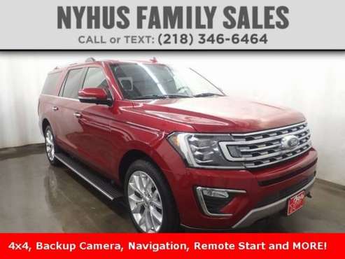 2018 Ford Expedition Max Limited - - by dealer for sale in Perham, ND