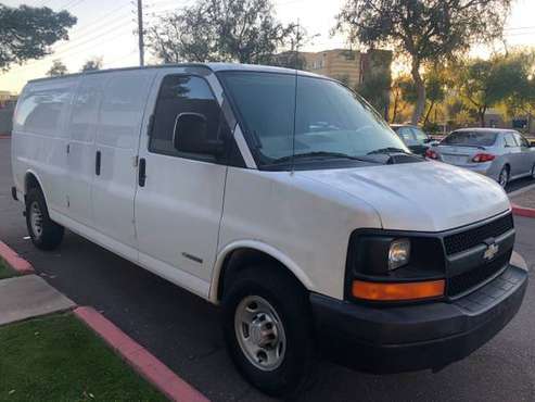 2006 Chevy Express Cargo Van 3500 - Low Miles - cars & trucks - by... for sale in Tempe, AZ