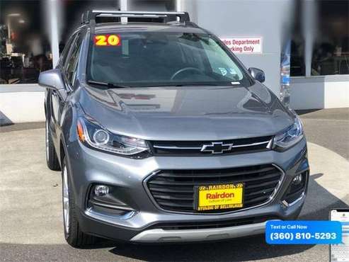 2020 Chevrolet Chevy Trax Premier - - by dealer for sale in Bellingham, WA