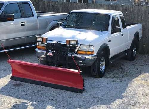 ★ WESTERN SNOW PLOW ...4 X 4 FORD RANGER XLT PICKUP - cars & trucks... for sale in Champaign, IL