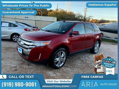2013 Ford Edge Limited - - by dealer - vehicle for sale in Raleigh, NC