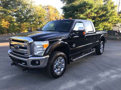 2012 Ford F350 Lariat Diesel Crew 4x4 for sale in Upton, MA