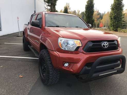 2014 Toyota Tacoma Double Cab-57688 Miles! - cars & trucks - by... for sale in Woodinville, WA