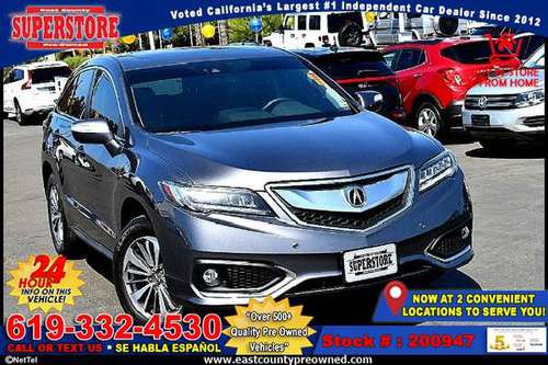2017 ACURA RDX ADVANCE PACKAGE -EZ FINANCING-LOW DOWN! - cars &... for sale in El Cajon, CA