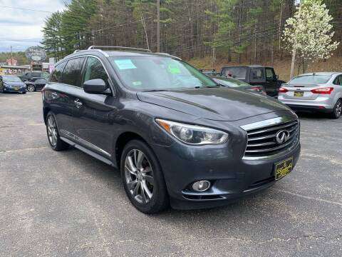 15, 999 2013 Infiniti JX35 AWD SUV Dual Roofs, DVD Systems for sale in Belmont, VT