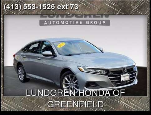 2021 Honda Accord Sedan LX - - by dealer - vehicle for sale in Greenfield, MA
