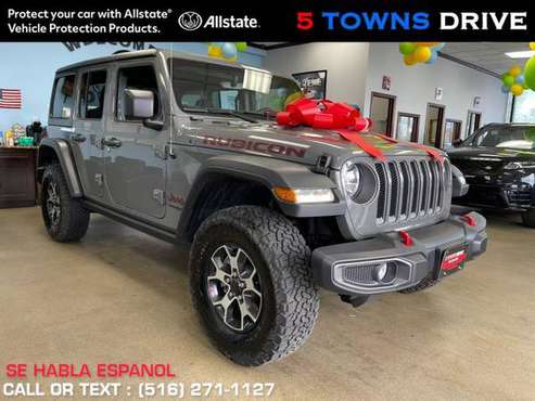 2021 Jeep Wrangler/CONVERTIBLE HARD TOP Unlimited Rubicon 4x4 for sale in Inwood, MA