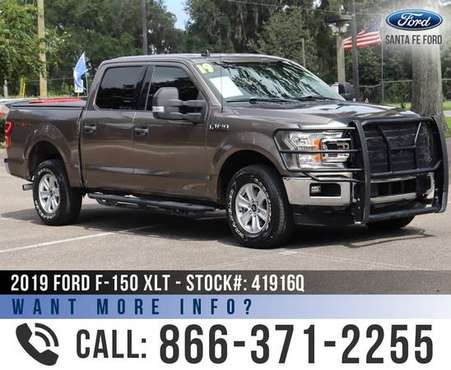 2019 FORD F150 XLT 4WD Bed Liner, Bluetooth, Brush Guard for sale in Alachua, FL