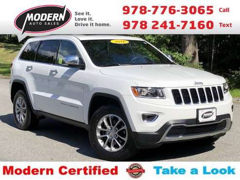 2016 Jeep Grand Cherokee Limited 4x4 for sale in Tyngsboro, MA