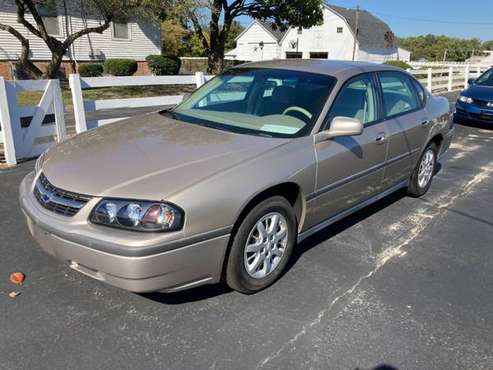 2001 Chevrolet Impala 4dr Sdn - - by dealer - vehicle for sale in Willards, MD