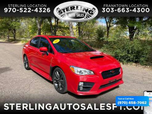 2017 Subaru WRX Premium Manual - CALL/TEXT TODAY! - cars & trucks -... for sale in Sterling, CO