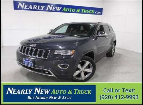 2014 Jeep Grand Cherokee Overland Gray Suv - - by for sale in Green Bay, WI