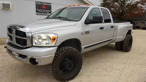 2007 DODGE 3500 SLT DULLY 4X4 - cars & trucks - by dealer - vehicle... for sale in Round Rock, TX