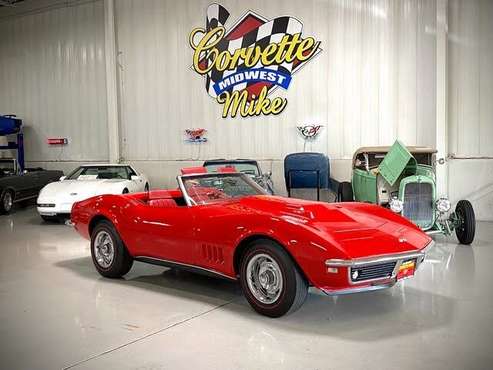 1968 Chevrolet Corvette Convertible RWD for sale in Burr Ridge, IL