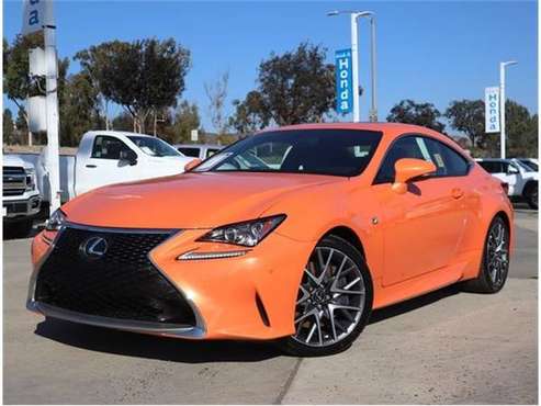 2016 Lexus RC 200t - coupe - - by dealer - vehicle for sale in Chula vista, CA