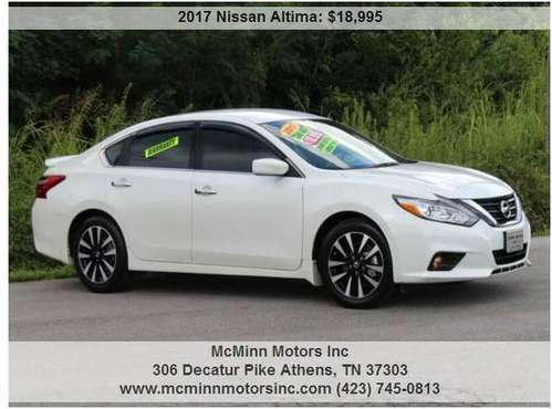 2017 Nissan Altima 2 5 SV - Like New! BACKUP CAM! Many Extras! for sale in Athens, TN