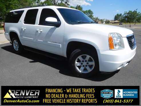 2012 GMC Yukon XL SLT 4x4 / SUPER CLEAN / WHITE on BLACK! - cars &... for sale in Parker, CO