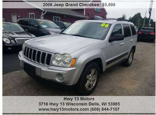 2006 Jeep Grand Cherokee Laredo 4dr SUV 4WD 149487 Miles - cars &... for sale in Wisconsin dells, WI