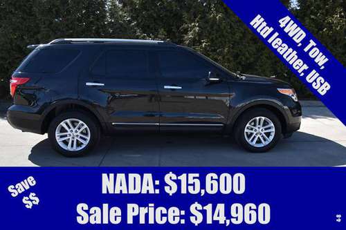 2015 FORD EXPLORER XLT A2237A - - by dealer - vehicle for sale in Morton, IL