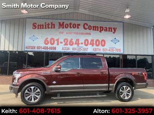 2015 Ford F-150 King-Ranch SuperCrew 5.5-ft. Bed 4WD for sale in Hattiesburg, MS