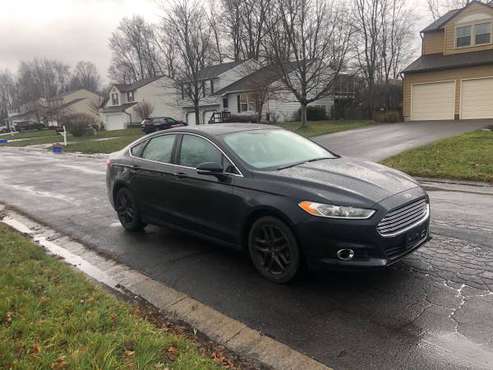 2014 Ford Fusion SE clean title 80k miles leather bluetooth 100% -... for sale in Waterloo, NY