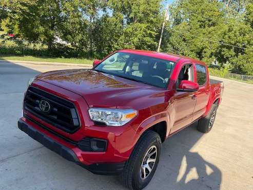 Red 2021 Toyota Tacoma SR5 Double Cab 4x4 Truck (4, 000 Miles) - cars for sale in Dallas Center, IA