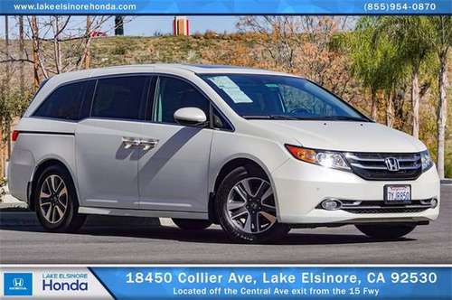 2017 Honda Odyssey Touring Elite SKU: U2832 Honda Odyssey Touring for sale in Lake Elsinore, CA