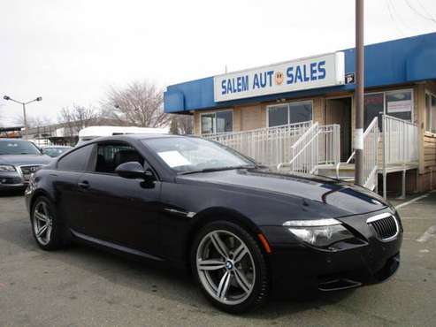 2009 BMW M6 COUPE - NAVI - FRONT/BACK SENSORS - RWD - LEATHER AND... for sale in Sacramento , CA