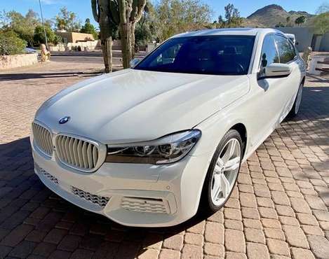BMW 740i 2016 - Customized, White, Tan/Black Inside for sale in Phoenix, AZ