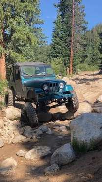 Jeep CJ7 1984 - chevy 300, new transmission, professional rebuild for sale in Glenwood Springs, CO