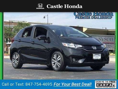 2016 Honda Fit hatchback Crystal Black Pearl for sale in Morton Grove, IL