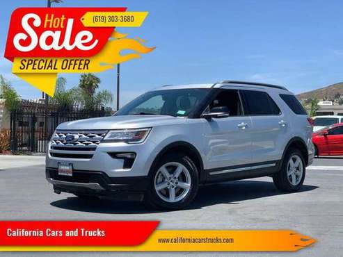 2018 Ford Explorer XLT AWD 4dr SUV EASY APPROVALS! for sale in Spring Valley, CA