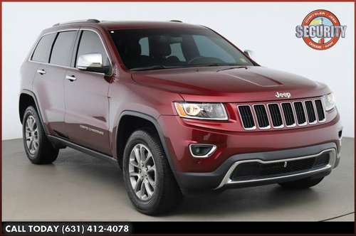 2016 JEEP Grand Cherokee Limited 4X4 Crossover SUV for sale in Amityville, NY