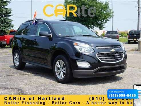2017 Chevrolet Chevy Equinox 4d SUV AWD LT for sale in Hartland Township, MI