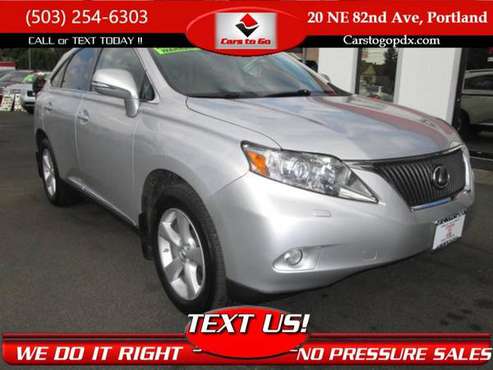 2010 Lexus RX RX 350 Sport Utility 4D Cars and Trucks for sale in Portland, OR
