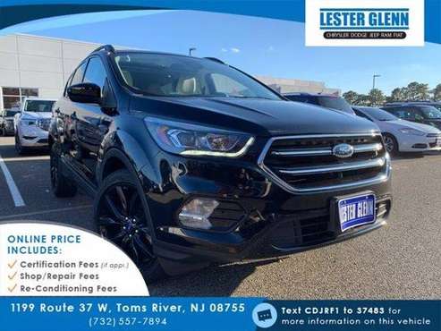2018 Ford Escape SEL suv Black - - by dealer - vehicle for sale in Toms River, NJ