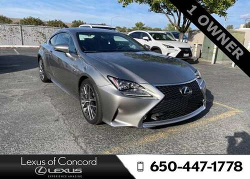2016 Lexus RC 350 Monthly payment of - - by dealer for sale in Concord, CA