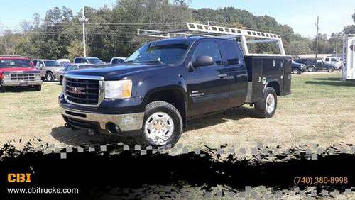 2008 GMC Sierra 2500HD Work Truck 4WD 4dr Extended Cab LB for sale in Logan, OH