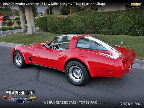 1980 Chevrolet Corvette for sale in Palm Desert , CA