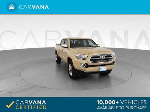 2016 Toyota Tacoma Double Cab Limited Pickup 4D 5 ft pickup Beige - for sale in Augusta, GA