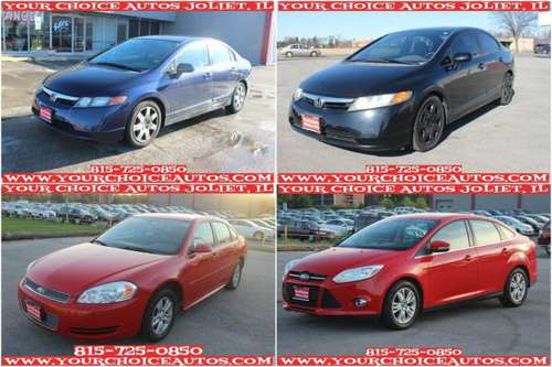 2008 HONDA CIVIC/2013 CHEVROLET IMPALA/2012 FORD FOCUS - cars & for sale in Joliet, IL